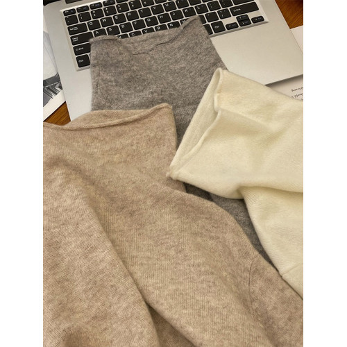 軟糯堆堆領針織上衣曡穿女秋冬季洋氣高領修身毛衣別致內搭打底衫 軟糯堆堆領針織上衣曡穿女秋冬季洋氣高領修身毛衣別致內搭打底衫