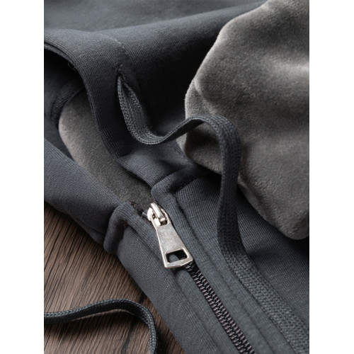 加絨chao暖和!重磅拉鍊開衫衛衣男女秋冬季美式復古加厚連帽外套 加絨chao暖和!重磅拉鍊開衫衛衣男女秋冬季美式復古加厚連帽外套