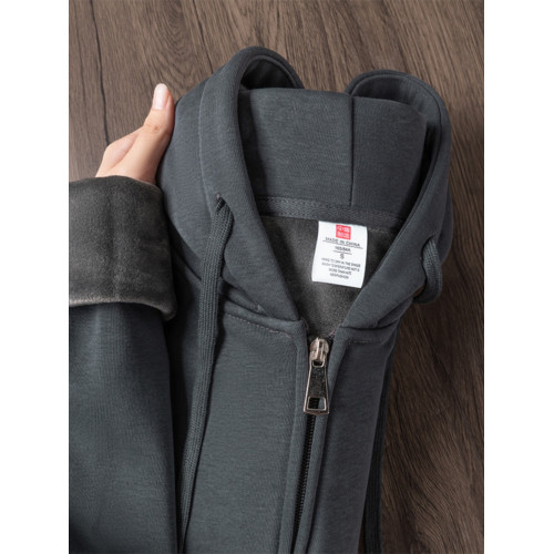 加絨chao暖和!重磅拉鍊開衫衛衣男女秋冬季美式復古加厚連帽外套 加絨chao暖和!重磅拉鍊開衫衛衣男女秋冬季美式復古加厚連帽外套