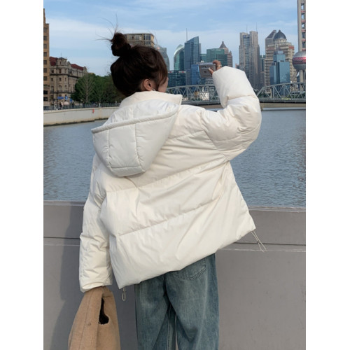 羽絨服女冬季2025年新款寬松連帽短款加厚保暖麵包服棉衣棉襖外套 羽絨服女冬季2025年新款寬松連帽短款加厚保暖麵包服棉衣棉襖外套