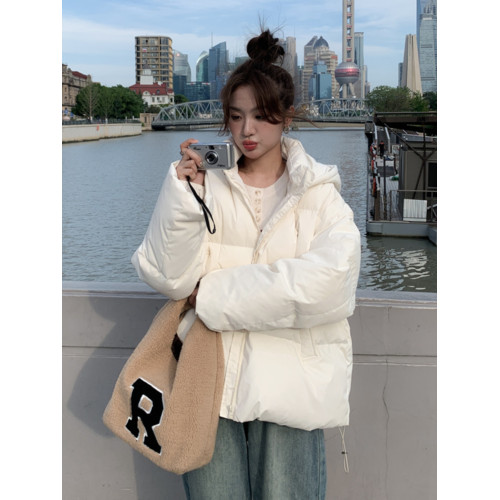 羽絨服女冬季2025年新款寬松連帽短款加厚保暖麵包服棉衣棉襖外套 羽絨服女冬季2025年新款寬松連帽短款加厚保暖麵包服棉衣棉襖外套