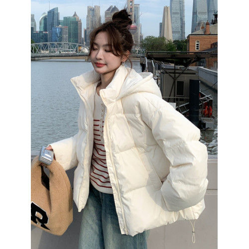 羽絨服女冬季2025年新款寬松連帽短款加厚保暖麵包服棉衣棉襖外套 羽絨服女冬季2025年新款寬松連帽短款加厚保暖麵包服棉衣棉襖外套