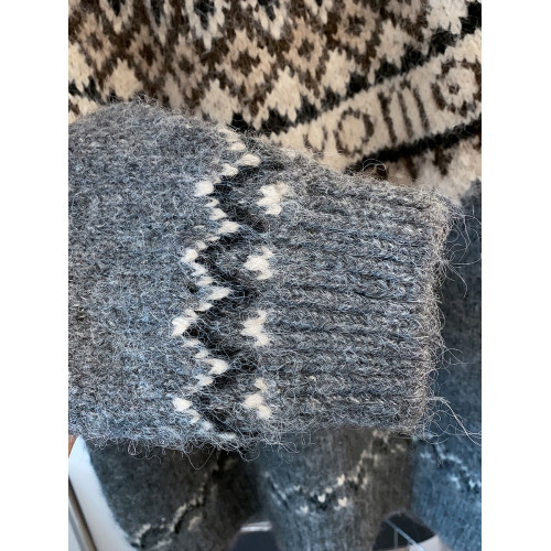 圓領費爾島毛衣女加厚打底衫2025秋冬新款套頭寬松針織衫內搭上衣 圓領費爾島毛衣女加厚打底衫2025秋冬新款套頭寬松針織衫內搭上衣