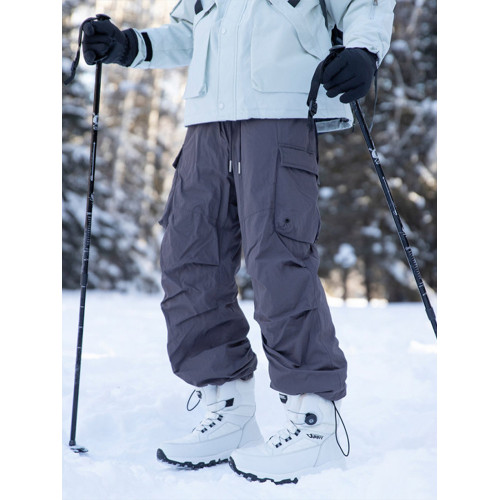 東北零下40度羽絨褲男冬季戶外雪地滑雪褲漠河防寒防水防風工裝褲 東北零下40度羽絨褲男冬季戶外雪地滑雪褲漠河防寒防水防風工裝褲