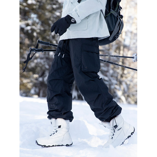 東北零下40度羽絨褲男冬季戶外雪地滑雪褲漠河防寒防水防風工裝褲 東北零下40度羽絨褲男冬季戶外雪地滑雪褲漠河防寒防水防風工裝褲