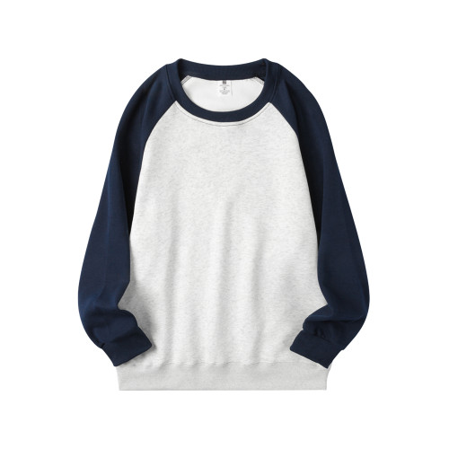 華棉高品質!重磅插肩袖圓領衛衣男女秋季百搭美式復古休閒上衣服 華棉高品質!重磅插肩袖圓領衛衣男女秋季百搭美式復古休閒上衣服