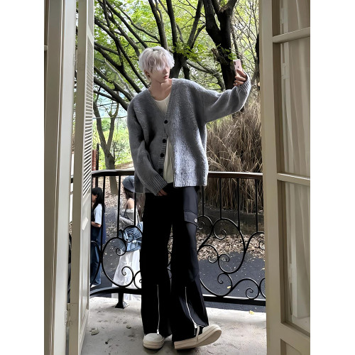 cleanfit開衫毛衣男款寬松慵懶高級感痞帥針織外套韓系氛圍感穿搭 cleanfit開衫毛衣男款寬松慵懶高級感痞帥針織外套韓系氛圍感穿搭