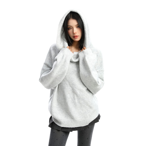 BIGGOLD韓系氛圍感一字肩毛衣女秋冬氣質加厚保暖寬松針織衫上衣 BIGGOLD韓系氛圍感一字肩毛衣女秋冬氣質加厚保暖寬松針織衫上衣