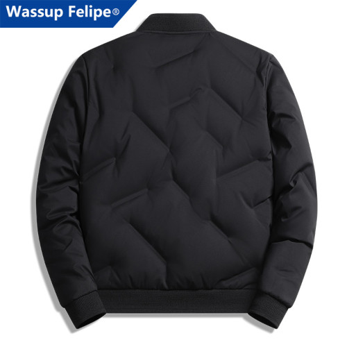 WASSUP FELIPE新款羽絨棉服男士秋冬季加厚保暖短款立領寬松冬裝 WASSUP FELIPE新款羽絨棉服男士秋冬季加厚保暖短款立領寬松冬裝