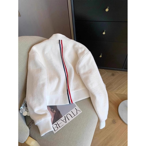 韓版學院風撞色拼接立領毛呢外套男女秋冬氣質百搭休閒短款棒球服 韓版學院風撞色拼接立領毛呢外套男女秋冬氣質百搭休閒短款棒球服