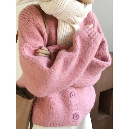 黃色毛衣開衫女寬松外穿慵懶風軟糯2025秋冬檸檬黃上衣針織衫外套 黃色毛衣開衫女寬松外穿慵懶風軟糯2025秋冬檸檬黃上衣針織衫外套