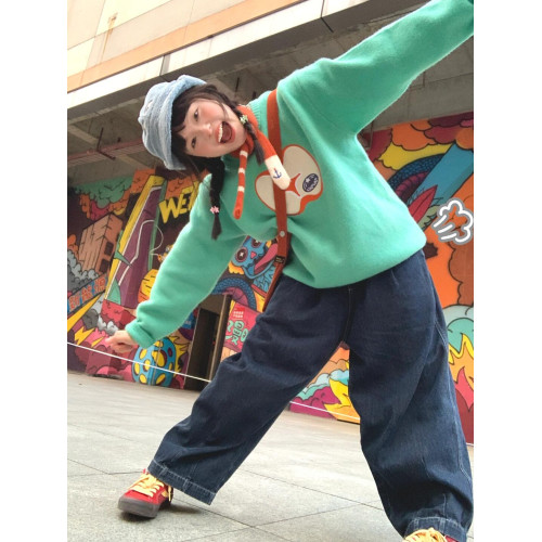 慵懶風韓系設計感綠色毛衣秋冬女新款寬松小個子針織外穿上衣冬季 慵懶風韓系設計感綠色毛衣秋冬女新款寬松小個子針織外穿上衣冬季