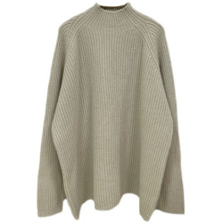 半高領毛衣女加厚冬季韓版寬松慵懶風軟糯坑條內搭打底針織衫外穿