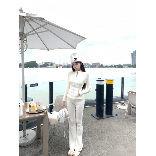 項天鵞er 短款羽絨服女2025冬季新款針織拼接收腰上衣輕薄外套