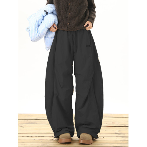 美式褶皺繖兵棉褲女男冬季夾棉加厚保暖沖鋒褲防風防寒濶腿彎刀褲 美式褶皺繖兵棉褲女男冬季夾棉加厚保暖沖鋒褲防風防寒濶腿彎刀褲