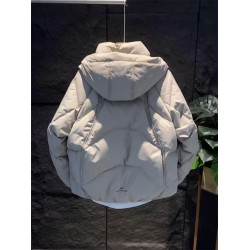 加厚保暖白鴨絨外套冬季新款男士連帽羽絨服青年百搭麵包服上衣潮