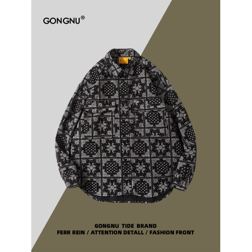 【設計師品牌】新品官方直降丨品質嚴選丨美式外套bf休閒復古襯衫 【設計師品牌】新品官方直降丨品質嚴選丨美式外套bf休閒復古襯衫