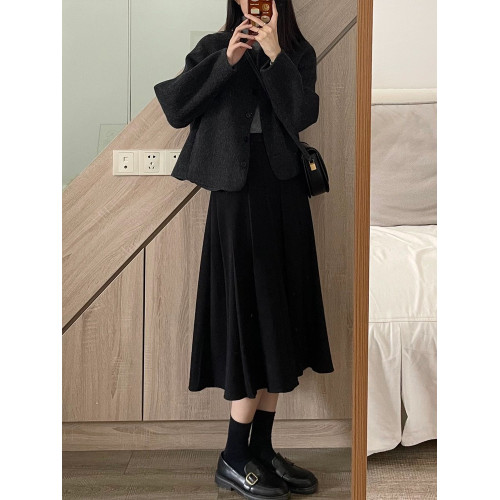 加厚灰色短款呢子大衣女2025新款秋冬季毛呢外套高級感小個子韓系 加厚灰色短款呢子大衣女2025新款秋冬季毛呢外套高級感小個子韓系