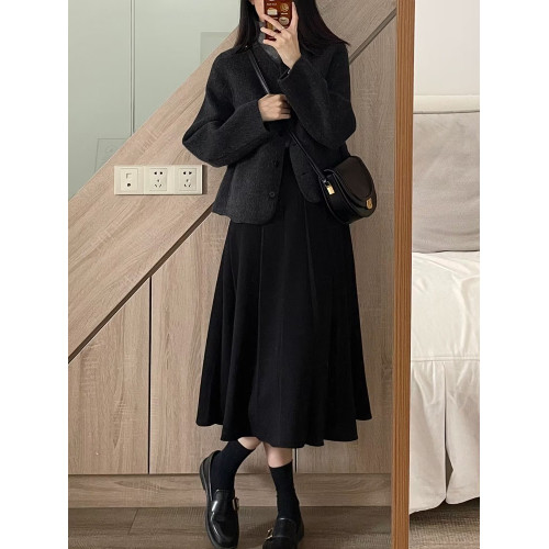 加厚灰色短款呢子大衣女2025新款秋冬季毛呢外套高級感小個子韓系 加厚灰色短款呢子大衣女2025新款秋冬季毛呢外套高級感小個子韓系