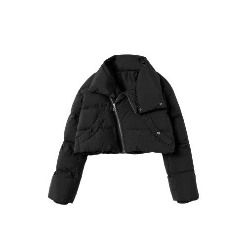 立領羽絨服女短款2025年冬季寬松加厚棉服小個子白鴨絨麵包服外套 立領羽絨服女短款2025年冬季寬松加厚棉服小個子白鴨絨麵包服外套