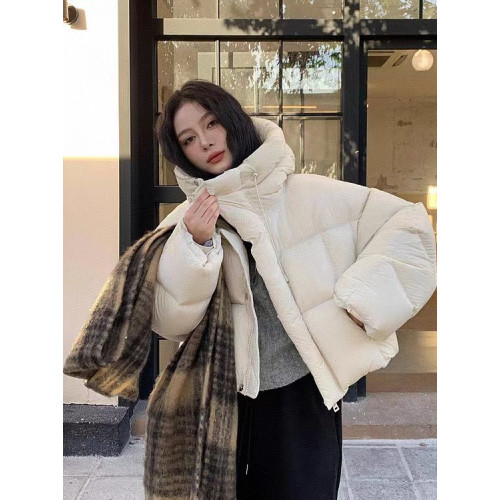 泡芙短款羽絨服女2025新款連帽小個子保暖麵包服白鴨絨冬季外套厚 泡芙短款羽絨服女2025新款連帽小個子保暖麵包服白鴨絨冬季外套厚