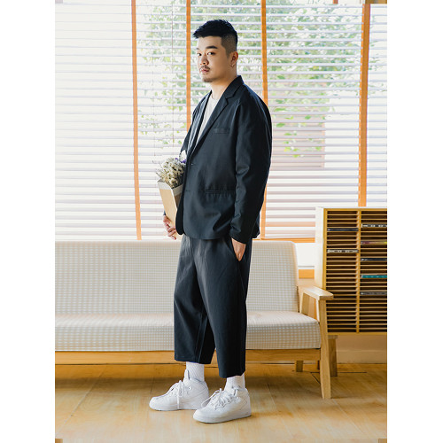 韋恩澤維爾加肥加大春夏大碼寬松慵懶風薄西服西裝外套男6270 韋恩澤維爾加肥加大春夏大碼寬松慵懶風薄西服西裝外套男6270