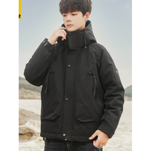 羽絨服男外套三防時尚戶外2025冬季沖鋒衣保暖防寒服潮牌痞帥高級 羽絨服男外套三防時尚戶外2025冬季沖鋒衣保暖防寒服潮牌痞帥高級