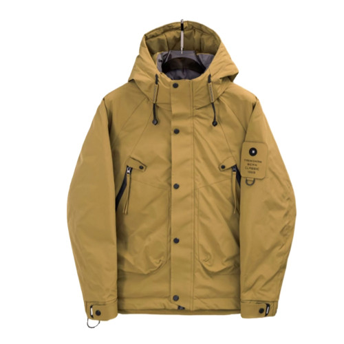 羽絨服男外套三防時尚戶外2025冬季沖鋒衣保暖防寒服潮牌痞帥高級 羽絨服男外套三防時尚戶外2025冬季沖鋒衣保暖防寒服潮牌痞帥高級