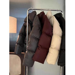 韓版超短超時髦高級感短羽絨服外套女2024新小個子加厚百搭麵包服