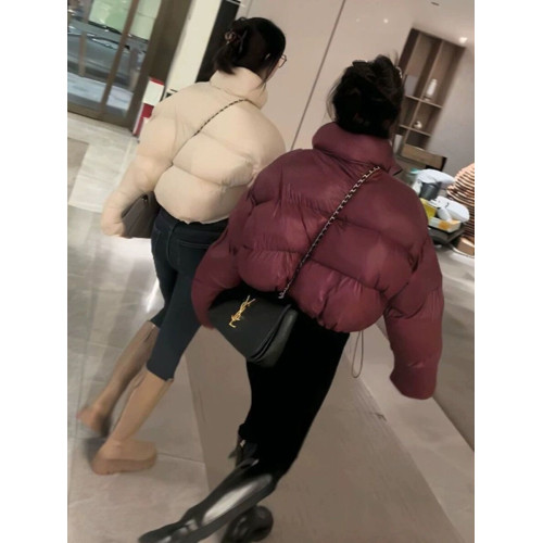 韓版超短超時髦高級感短羽絨服外套女2024新小個子加厚百搭麵包服 韓版超短超時髦高級感短羽絨服外套女2024新小個子加厚百搭麵包服