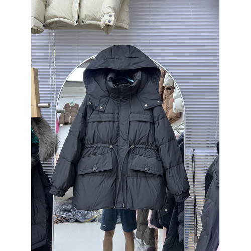 2025新款高級感中長款羽絨服女裝姐妹款抽繩收腰寬松顯瘦冬季外套 2025新款高級感中長款羽絨服女裝姐妹款抽繩收腰寬松顯瘦冬季外套