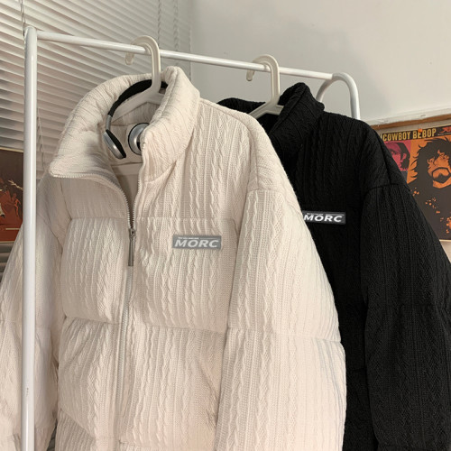 冬季oversize立領棉衣男港風休閒情侶小衆寬松加厚保暖外套羽絨服 冬季oversize立領棉衣男港風休閒情侶小衆寬松加厚保暖外套羽絨服