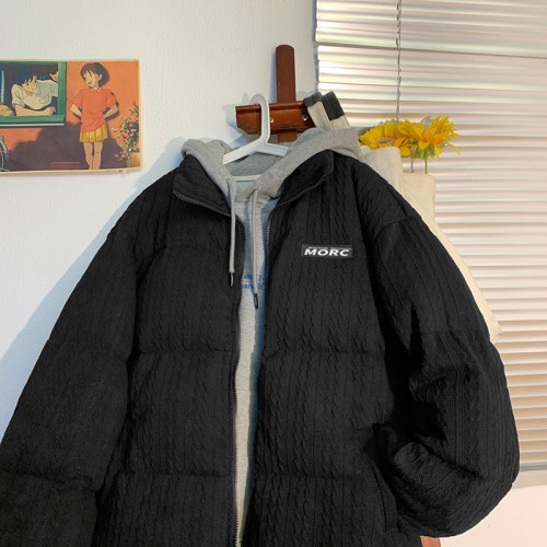 冬季oversize立領棉衣男港風休閒情侶小衆寬松加厚保暖外套羽絨服 冬季oversize立領棉衣男港風休閒情侶小衆寬松加厚保暖外套羽絨服