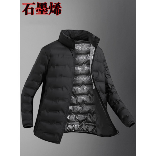 輕薄羽絨服男冬季短款白鴨絨超輕羽絨衣石墨烯保暖立領白鴨絨男裝 輕薄羽絨服男冬季短款白鴨絨超輕羽絨衣石墨烯保暖立領白鴨絨男裝