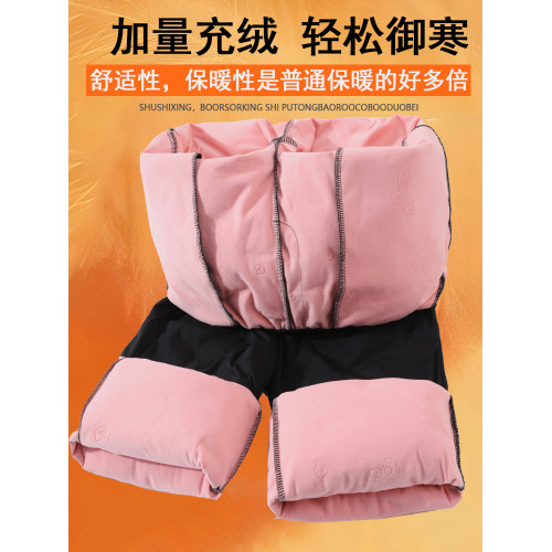 加長直筒羽絨褲女外穿冬季2025新款工裝寬松加厚東北防寒保暖棉褲 加長直筒羽絨褲女外穿冬季2025新款工裝寬松加厚東北防寒保暖棉褲