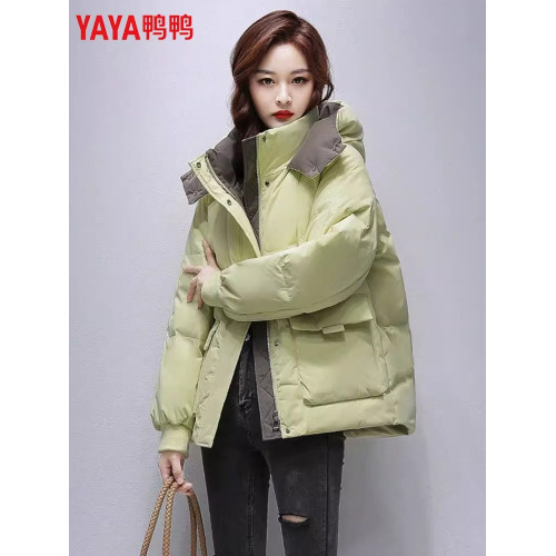 鴨鴨短款羽絨服女2025冬季新款小個子時尚寬松顯瘦加厚白鴨絨外套 鴨鴨短款羽絨服女2025冬季新款小個子時尚寬松顯瘦加厚白鴨絨外套