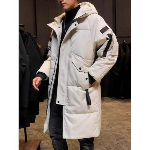 羽絨服男士中長款新款秋冬季過膝蓋加厚保暖潮牌學生外套帥氣大衣 羽絨服男士中長款新款秋冬季過膝蓋加厚保暖潮牌學生外套帥氣大衣