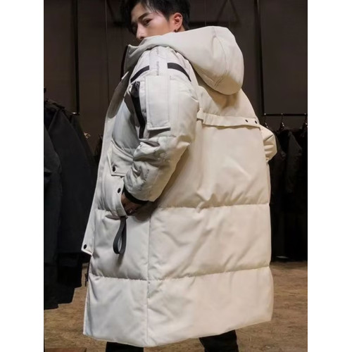 羽絨服男士中長款新款秋冬季過膝蓋加厚保暖潮牌學生外套帥氣大衣 羽絨服男士中長款新款秋冬季過膝蓋加厚保暖潮牌學生外套帥氣大衣