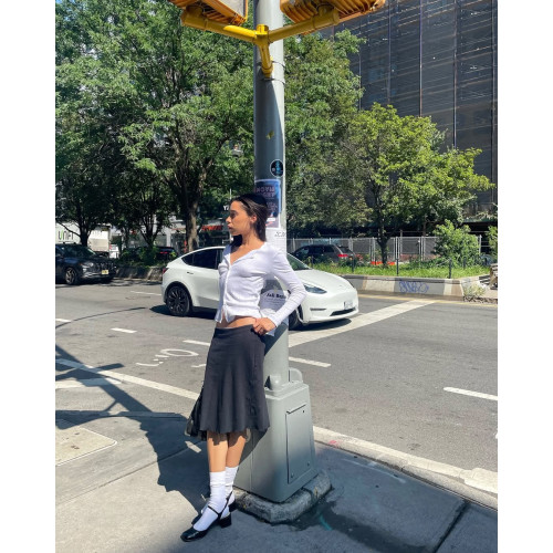 COUCOU女士白色針織開衫 長袖長款秋季小外套 COUCOU女士白色針織開衫 長袖長款秋季小外套