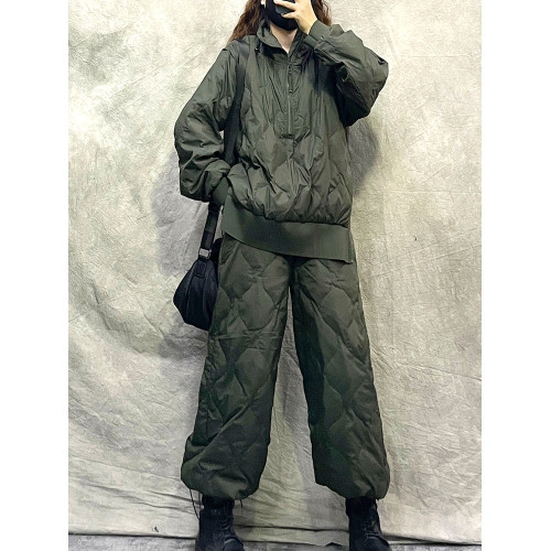 原創設計感高級奢華套頭羽絨服女冬季衛衣短款大碼時尚加厚白鴨絨 原創設計感高級奢華套頭羽絨服女冬季衛衣短款大碼時尚加厚白鴨絨