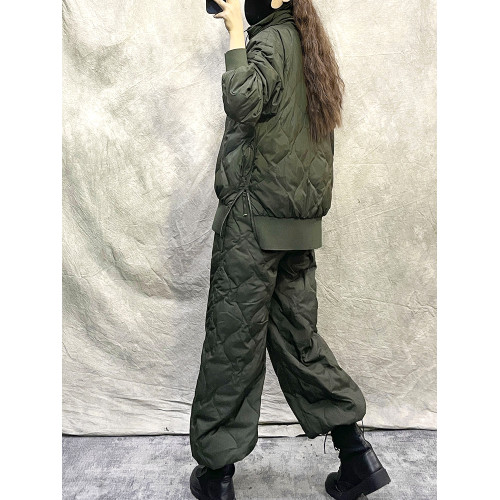 原創設計感高級奢華套頭羽絨服女冬季衛衣短款大碼時尚加厚白鴨絨 原創設計感高級奢華套頭羽絨服女冬季衛衣短款大碼時尚加厚白鴨絨