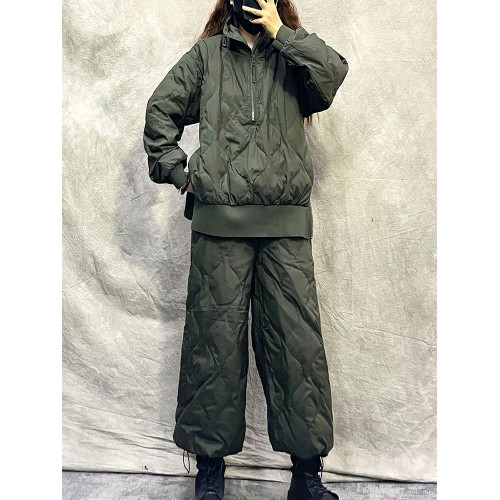 原創設計感高級奢華套頭羽絨服女冬季衛衣短款大碼時尚加厚白鴨絨 原創設計感高級奢華套頭羽絨服女冬季衛衣短款大碼時尚加厚白鴨絨