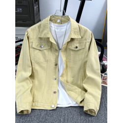 美式水洗牛仔夾克男寬松潮牌vibe工裝上衣春夏季休閒百搭情侶外套