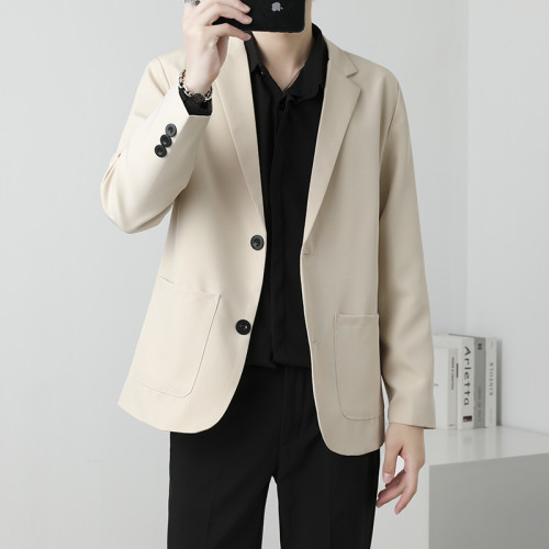 小西裝外套男秋季男生韓版潮流商務百搭港風ins痞帥休閒西服外套 小西裝外套男秋季男生韓版潮流商務百搭港風ins痞帥休閒西服外套