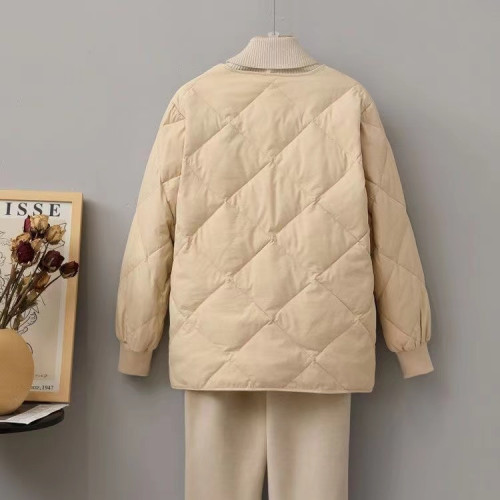 輕薄羽絨棉服女冬季小個子外套2025新款棉服洋氣學生麵包服韓版 輕薄羽絨棉服女冬季小個子外套2025新款棉服洋氣學生麵包服韓版