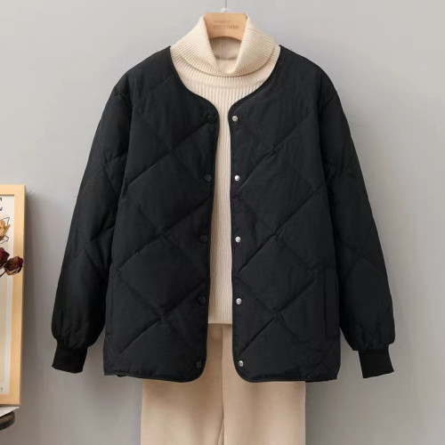 輕薄羽絨棉服女冬季小個子外套2025新款棉服洋氣學生麵包服韓版 輕薄羽絨棉服女冬季小個子外套2025新款棉服洋氣學生麵包服韓版