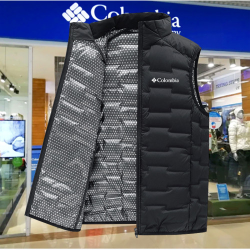 哥倫折釦羽絨服馬甲男士秋冬季石墨烯保暖防風防水坎肩馬甲羽絨服 哥倫折釦羽絨服馬甲男士秋冬季石墨烯保暖防風防水坎肩馬甲羽絨服