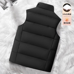 南極人羽絨馬甲男外穿冬季保暖2025新款大碼背心男裝男士馬夾外套