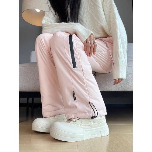 防水工裝羽絨褲女外穿冬季2024新款東北零下40度極寒防風沖鋒棉褲 防水工裝羽絨褲女外穿冬季2024新款東北零下40度極寒防風沖鋒棉褲