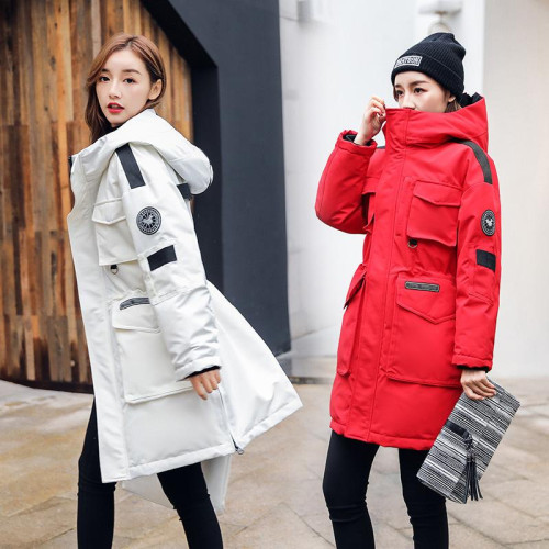 工裝情侶羽絨服女派克服男大碼200斤中長款加厚滑雪極寒外套冬裝 工裝情侶羽絨服女派克服男大碼200斤中長款加厚滑雪極寒外套冬裝